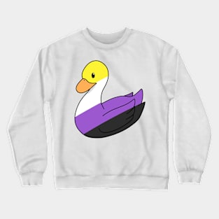 Nonbinary Duck Crewneck Sweatshirt